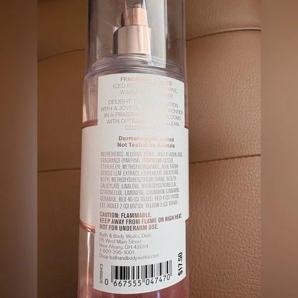 BATH & BODY WORKS PURE WONDER FINE FRAGRANCE MIST - Picture 4 of 5